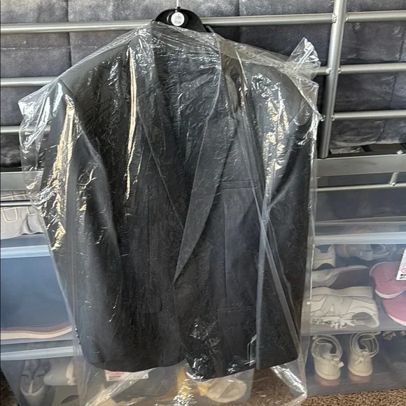 Boys Gray Matching Suit Set with Tailored Blazer, Modern Cut - Picture 7 of 7